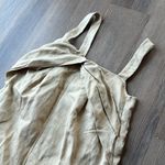 COS New  linen blend oversized beige overalls jumpsuit Photo 4