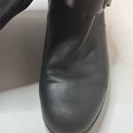 Bandolino Black And Brown Leather Knee High Boots Size 8.5M Photo 4