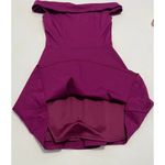 Lulus Season of Fun Off The Shoulder Mini Skater Magenta Pink Purple Dress XS Photo 12