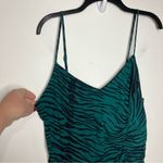 Capulet  jade tiger stripe mini dress size large Photo 4