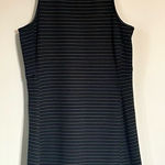 Hi-Tec  Athletic Striped Sleeveless Ottoman Dress - Size: Medium Photo 0