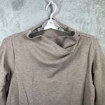 Varley  Bristol Sweat Pullover XS Cowl Funnel Neck Neutral Taupe Casual Minimal Photo 3
