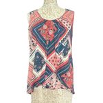Roz & Ali Patchwork Bandana Print Sleeveless Tank Top | Boho Festival Photo 2
