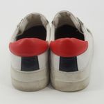 Boden Slip On Snake Print Sneakers Trainers White Red Tan Size 41 US 9.5 Photo 2