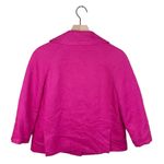 Talbots  The Jackie Fit Linen Blazer Jacket Barbie Pink Women's Size 6 Petite Photo 1