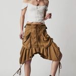 Free People NWT Paxton Parachute Utility Skirt Size 4 Photo 0