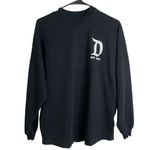 Spirit Jersey  Disney Parks Adult Black White Long Sleeve Disneyland Resort XS Photo 0