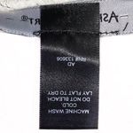 Ashley Stewart White & Silver Long Sleeve Flounce Hem Ribbed Knit Midi Dress Photo 8