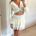 Forever 21 Lace Mini Skirt Photo 0