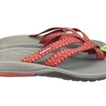 Oboz Women's‎ Ocoee Sandals Anatomical Summer Casual Gorpcore Flip Flops US 8 Red Photo 0