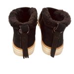 Toms | Paxton Black Croc Embossed Leather Slip-On Ankle Boot 9W | VGUC Photo 6