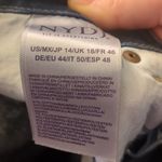 NYDJ  Skinny Capri With Palm Tree Patch Size 14 Photo 3