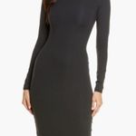 SKIMS NWT FITS EVERYBODY CREW NECK LONG SLEEVE DRESS Onyx M Photo 0