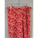 Ashley Park X RTR Pink Tropical Floral Trousers Wide Leg Flowy Vacation Size 12 Photo 5