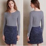 Dolan Mixed Stripe Long Sleeve Dress Size XS New With Tags Blue Photo 1