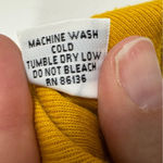 Bryn Walker  Yellow Tank Top Womens L Lagenlook Classic Closet Staple Minimalist Photo 6