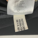 Escada Wool Blazer Jacket German Design Size 34 Grommet Detail MISSING BUTTON Black Photo 15