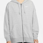 Nike Phoenix Fleece Oversized Zip Up Sweatshirt, XL Photo 0