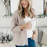 Barefoot Dreams  CozyChic Lite Ribbed
Shrug Cardigan Blush Pink Size Small Medium Photo 1