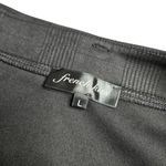 French Kiss  Black Plaid Wrap Skirt Size: L Photo 2