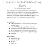 Lululemon  Kanto Catch Me Long Sleeve Coco Pique 8 Photo 14