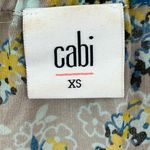CAbi Offsides Floral Print Sheer Sleeveless feminine Blouse, style #5221. Xs Photo 4