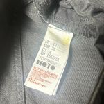 Topshop  Moto Black Denim Animal Print Stripe Skirt Photo 3