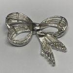 Pretty Signed Napier Women’s Costume Brooch Pin Silver Tone Photo 9