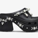 SIMONE ROCHA X Crocs Women's Siren Spiked Clog Black Size 7 Photo 0