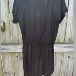 Element, Eden Medium Black Dress With Embroidered Neckline, Cinched Waist Photo 3