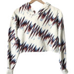 Free People Movement Half Time Hoodie in Ivory Combo Print Size XS Photo 0