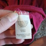 Free People deep pink boho tie back midi dress size large Photo 12