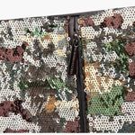 BCBGMAXAZRIA  Sequin Camo Foldover Clutch Wallet Green Gold Brown Black Large NYE Photo 5