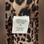 Truth NYC  Leopard Maxi Sheer Duster, Swim Cover Up, Lingerie robe, size XL Photo 5