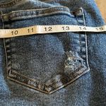 Wax Jean Distressed Denim Jean Skirt Photo 11