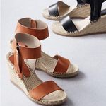 Garnet Hill ✨ Florence Ankle-Strap Espadrille Wedges✨ Photo 2