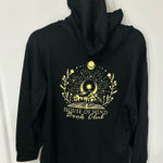 House of Wind Book Club Long Sleeve Hoodie Black Women's Size Small Photo 0