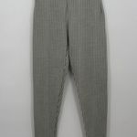 EXPRESS Tricot Green Gingham Vintage Leggings Elastic Size Medium Cotton Photo 0