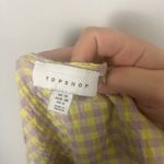 Topshop Seersucker Check Wrap Dress in Lime and Lilac-Multi size 6 Photo 7