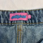 Edikted  Washed Low Rise Bow Ribbon Baggy Jeans Photo 4