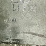 Enzo Angiolini  Women’s Size 9 Black Leather Stacked Heel Y2K Double Zip Bootie Photo 5