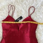 Lulus Women’s Glamourous Life Wine Red Sleeveless Mini Dress size Small Photo 3