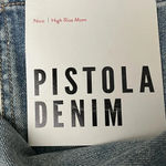 Pistola Nico High Rise Mom Jeans Ankle Straight Crop Size 27 Distressed 27 Photo 4