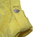 Liz Claiborne Vintage  Yellow Belted Shirt Dress‎ Midi Career Workwear Chic SZ 12 Photo 3