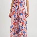 En Saison Arlie Midi Dress with Tie Straps in Blush Blue Floral Size Small NWT Pink Photo 6