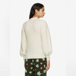 Ganni Alpaca Wool Blend Off-White Sweater Photo 2