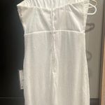 Macy's Strapless White Mini Dress Photo 1