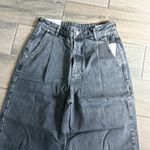 De rococo no 12 high rise super wide full length black jeans Size 27 Photo 2