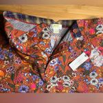 Anthropologie Maeve Floral Flower Power Wide Leg High Waist Crop Pants|Size:14 Photo 7