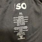 SO  | Black Sporty Crossback Running Activewear Athletic Romper, Juniors XL Photo 6